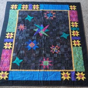 Handmade Star Quilt Wall Hanging